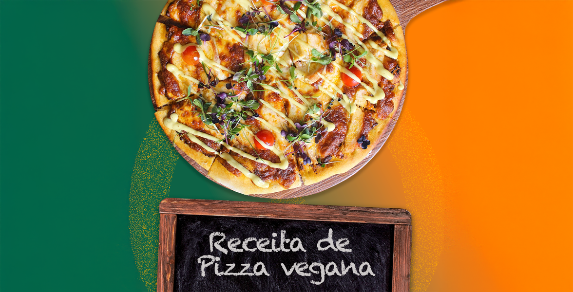 Pizza Vegana - receita especial Senna Gás